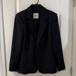Abercrombie & Fitch Black Suit Blazer